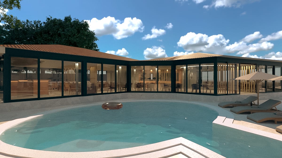 Tiara Holidays - Zeus Kassandra Lagoon - bar i bazen